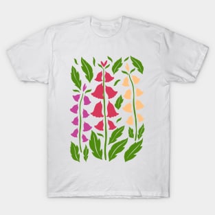 Foxglove Flowers T-Shirt